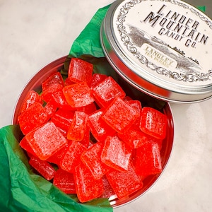 Cherry Hard Candy Drops Traditional Handmade Old Fashioned Small Batch