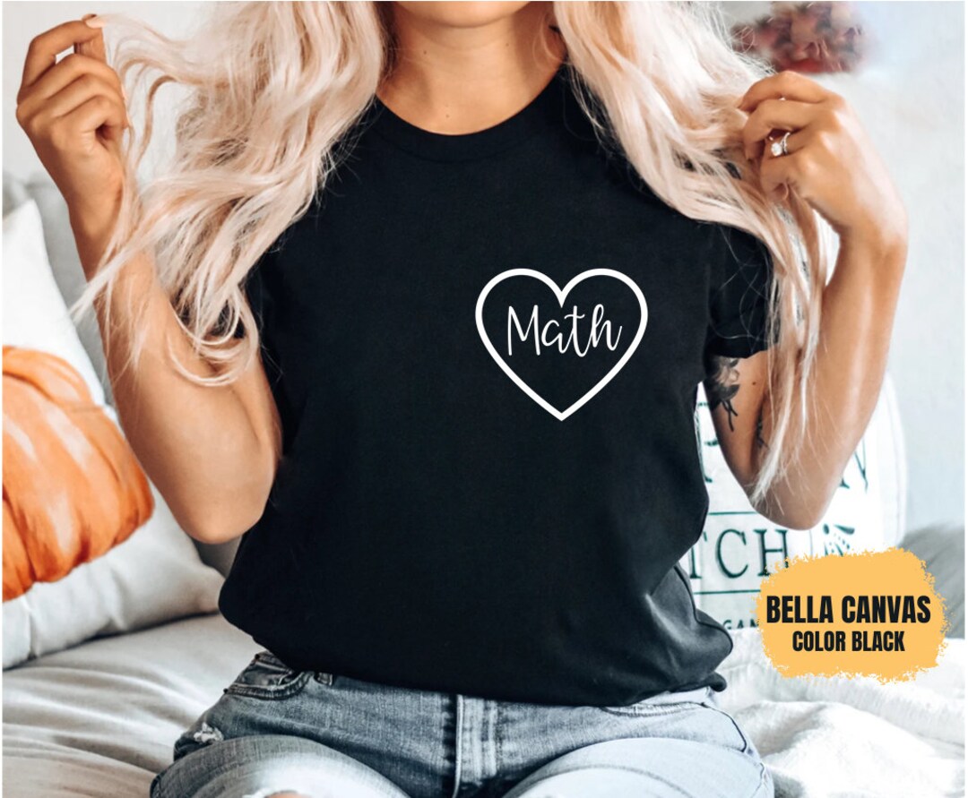Math Teacher Shirt Womens Teacher Shirt Gift for Math Teacher Mathlete ...