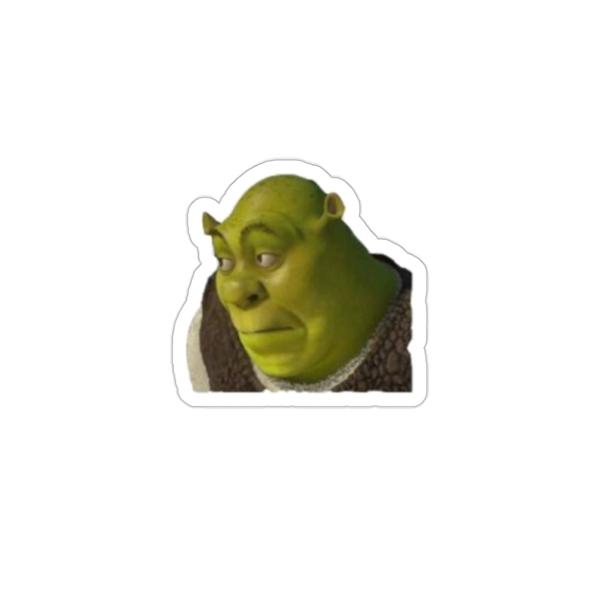 Kiss-Cut Stickers Shrek meme