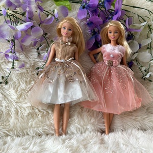1/6 Doll Dress for 11.5 inches Dolls Fashion Doll Clothes for Barbies, 1/6 bjd dolls