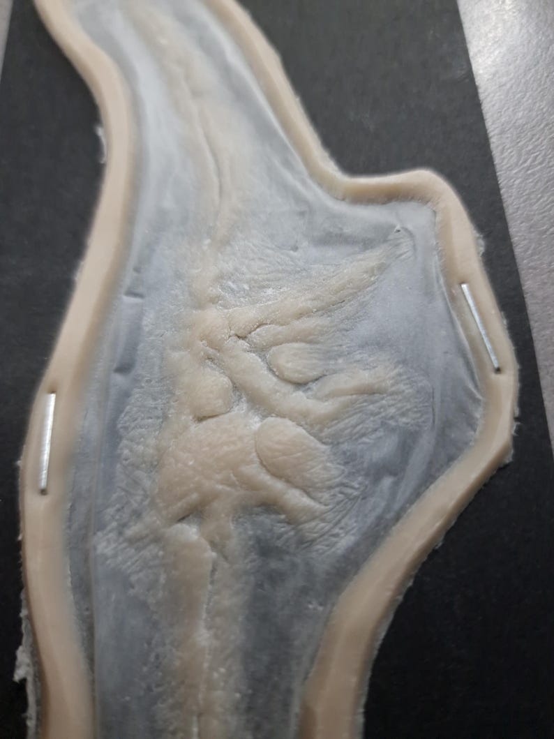 Healed Trauma Scar Prosthetic – Silicone SFX Scar – Film Makeup ...
