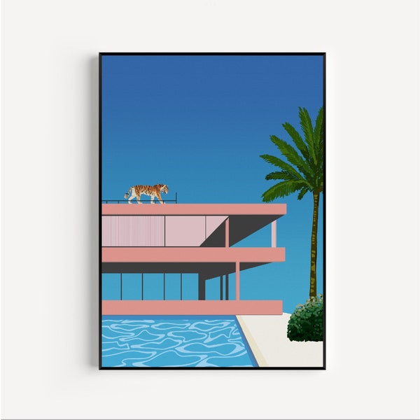 David Hockney Print - Etsy UK