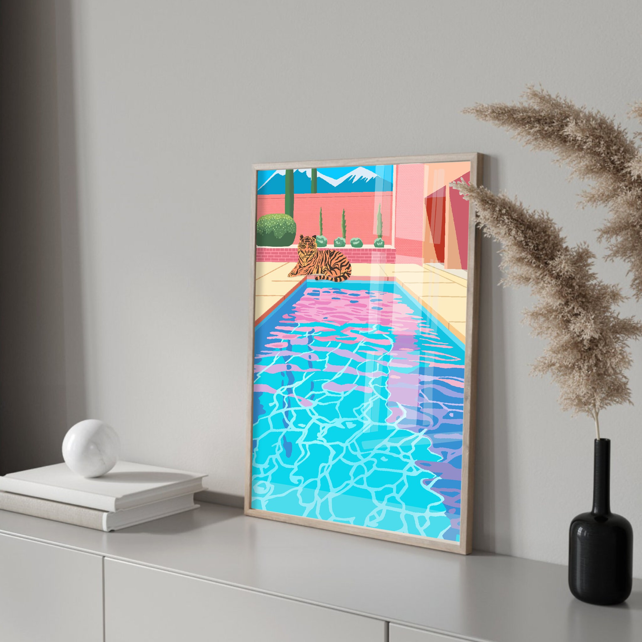 David Hockney Print David Hockney Poster David Hockney Wall Etsy
