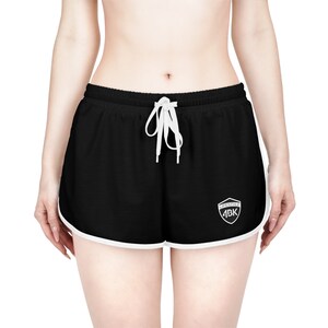 Women’s Casual Relaxed Polyester Shorts | Lightweight, Comfy Lounge Shorts, Elastic Waist, Drawstring, Summer, Sublimation, Custom