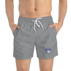 Men’s Polyester Swim Trunks | Quick Dry, Lightweight, Drawstring, Beach Shorts, Board Shorts, Athletic Fit, Sublimation Swimwear