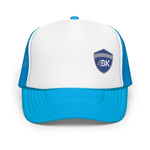 Trucker Cap aus Schaumstoff | Retro Mesh Zurück Snapback Cap | Benutzerdefiniertes Logo oder leer | Sublimationsbereite Schaumstofffront | Vintage Style Trucker | Unisex