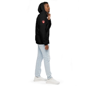 Mens Windbreaker Jacket | Lightweight, Hooded, Waterproof, Zip Up, Pullover, Packable | Custom Logo Streetwear