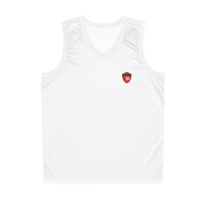 Mens Basketball Jersey Workout Shirt | Moisture Wicking, Quick Dry, Mesh, Sleeveless, Reversible | Custom Logo Team Training Top