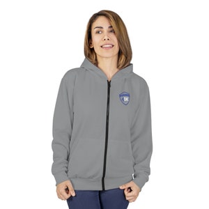 Unisex Cotton Poly Zip Hoodie | Fleece Lined, Lightweight or Heavyweight, Blank, Custom Logo, Soft Full Zip Sweatshirt