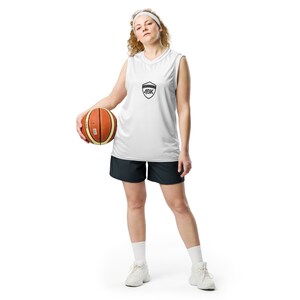 Unisex Recycled Basketball Jersey | Eco Friendly Polyester Athletic Tank, Moisture Wicking Quick Dry Team Shirt, Custom Sublimation Top