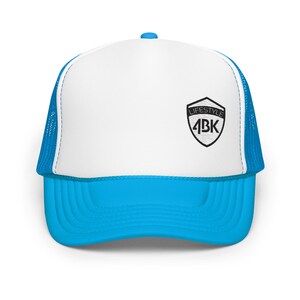 Trucker Cap aus Schaumstoff | Retro Mesh Zurück Snapback Cap | Benutzerdefiniertes Logo oder leer | Sublimationsbereite Schaumstofffront | Vintage Style Trucker | Unisex