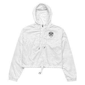 Women’s cropped Hooded windbreaker, Pullover Windbreaker, Windbreaker Jacket , Lightweight Windbreaker, Windbreaker, Windbreaker Suit