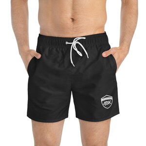 Men’s Polyester Swim Trunks | Quick Dry, Lightweight, Drawstring, Beach Shorts, Board Shorts, Athletic Fit, Sublimation Swimwear
