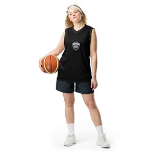 Unisex Recycled Basketball Jersey | Eco Friendly Polyester Athletic Tank, Moisture Wicking Quick Dry Team Shirt, Custom Sublimation Top