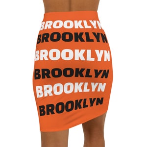 Damen Mini Bleistiftrock | Polyester-Spandex-Mischung, hohe Taille, Stretch Bodycon, Büro, Clubwear, Rock mit individuellem Print