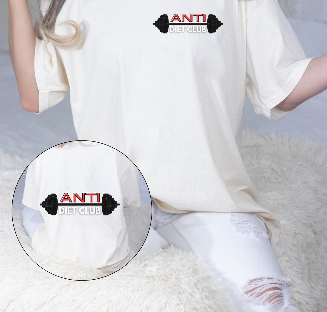 Women's Oversized Gym Shirt Powerlifting Apparel Etsy