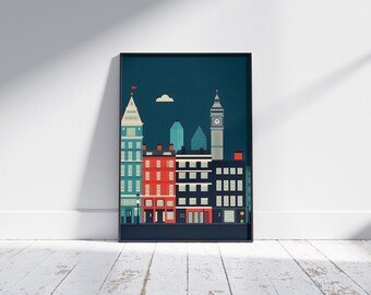 London Poster | Digital Art