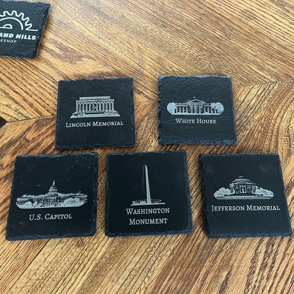 Dc Coasters Etsy
