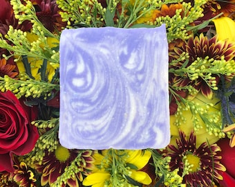 Lavender and Fermented Rice Water Goat Milk Soap