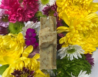 Rosemary and Fermented Rice Water Goat Milk Soap