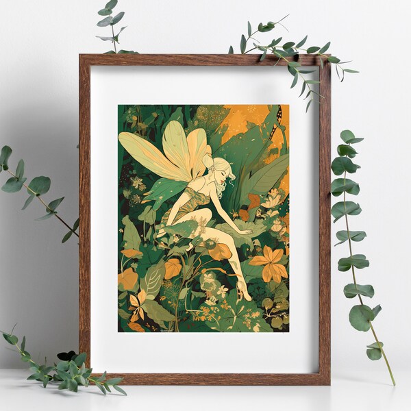 Tinker Bell Painting - Etsy