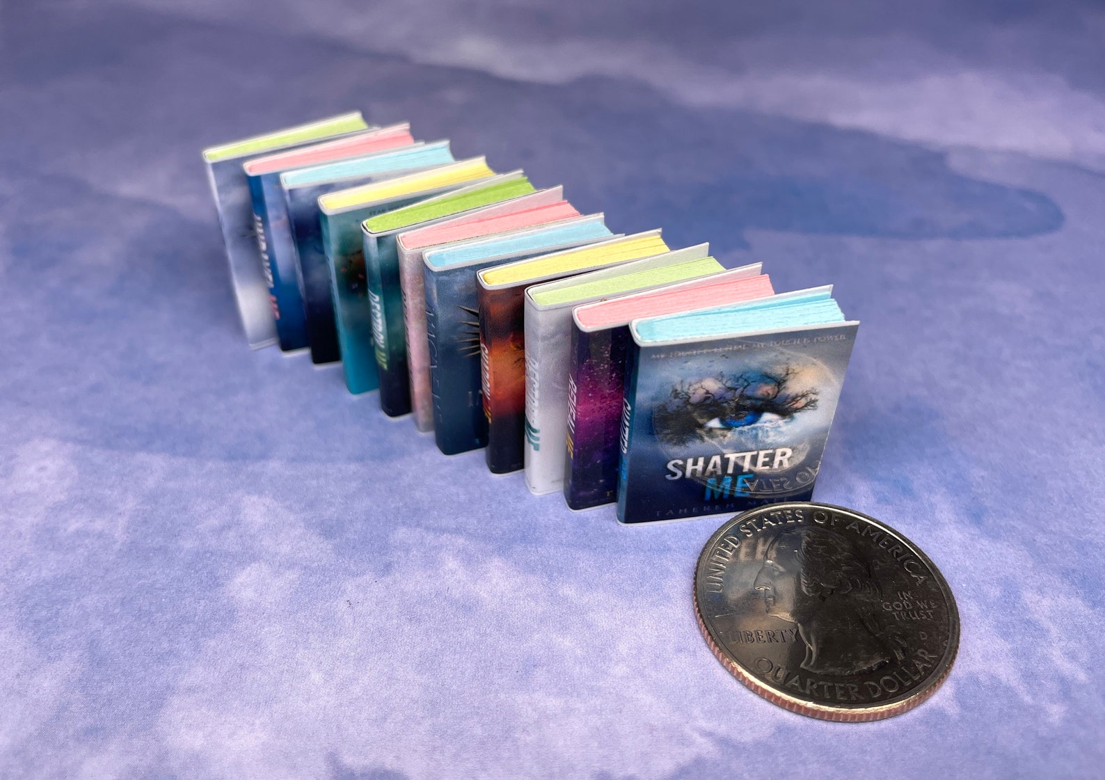 Shatter Me Series by Tahereh Mafe, 11 Miniature Books, Shatter Me ...