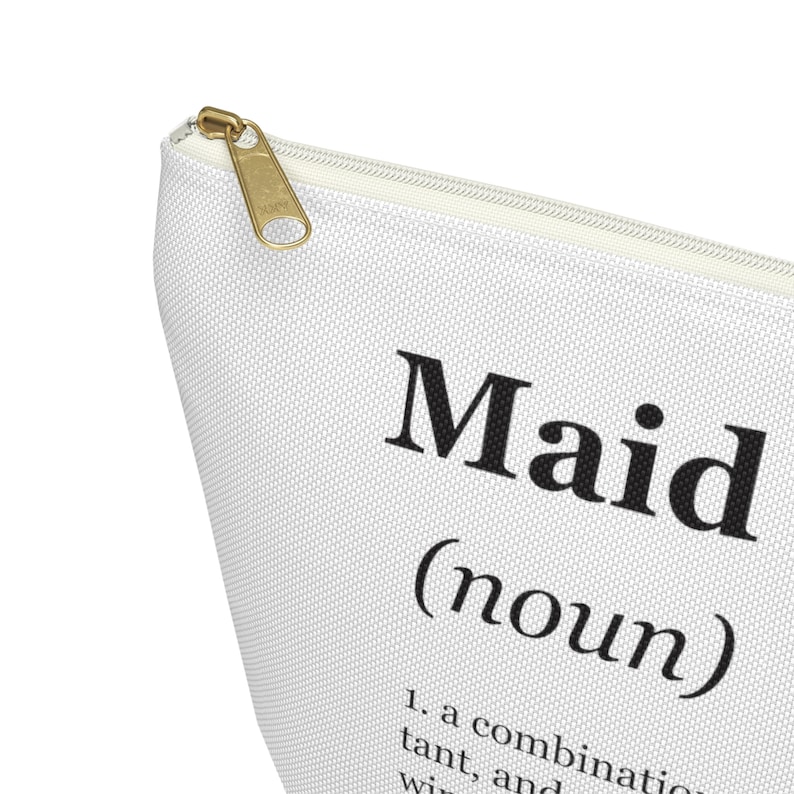 Maid of Honor Definition Accessory Pouch W Tbottom Bridal Etsy