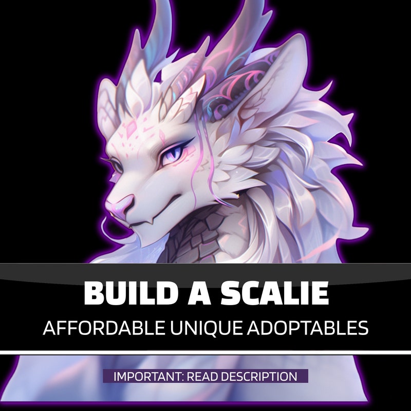 Dragon Furry Ref Sheet - Etsy