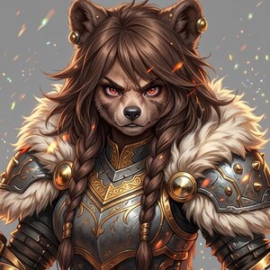 Custom Fursona Art: Detailed Avatar, Character Reference Sheet image 9