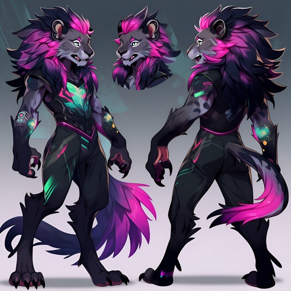 EXCLUSIVE Protogen Adopt: Daily UNIQUE Adoptable Fursona 