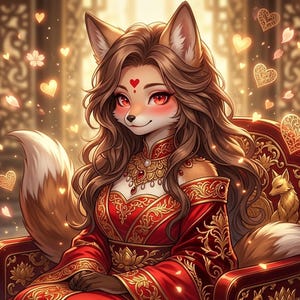 Custom Fursona Art: Detailed Avatar, Character Reference Sheet image 3