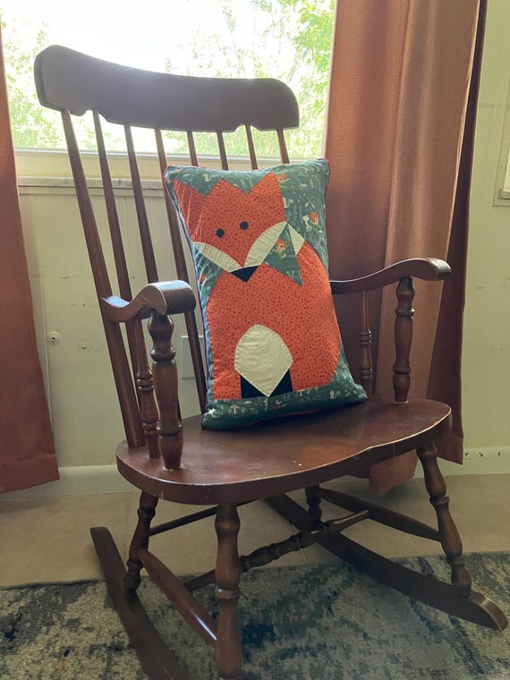 Peter Pan and Fox Throw Pillow
