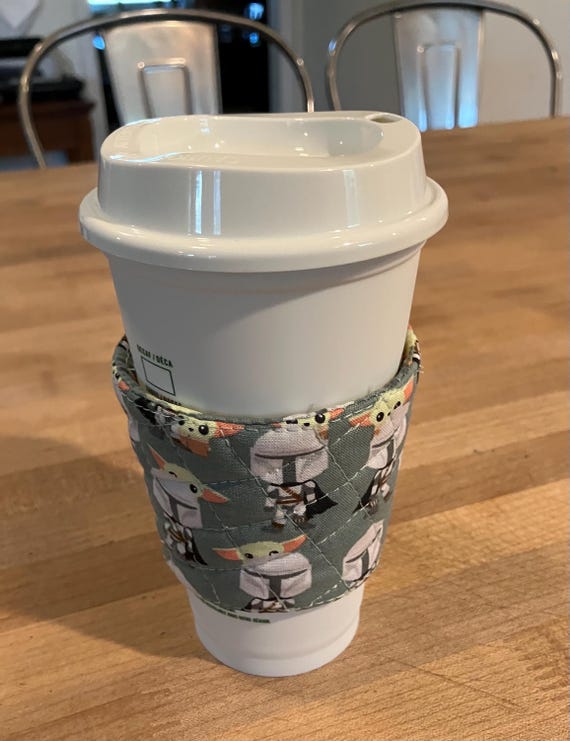 Reusable Quilted Coffee Sleeve