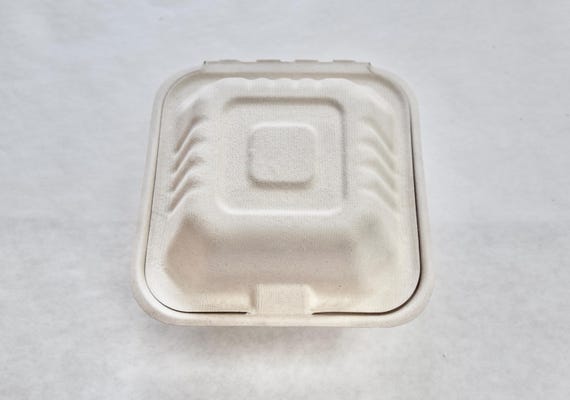 Bird Safe Foraging Box: Sugarcane Small Animal & Parrot Toy (6"x6")