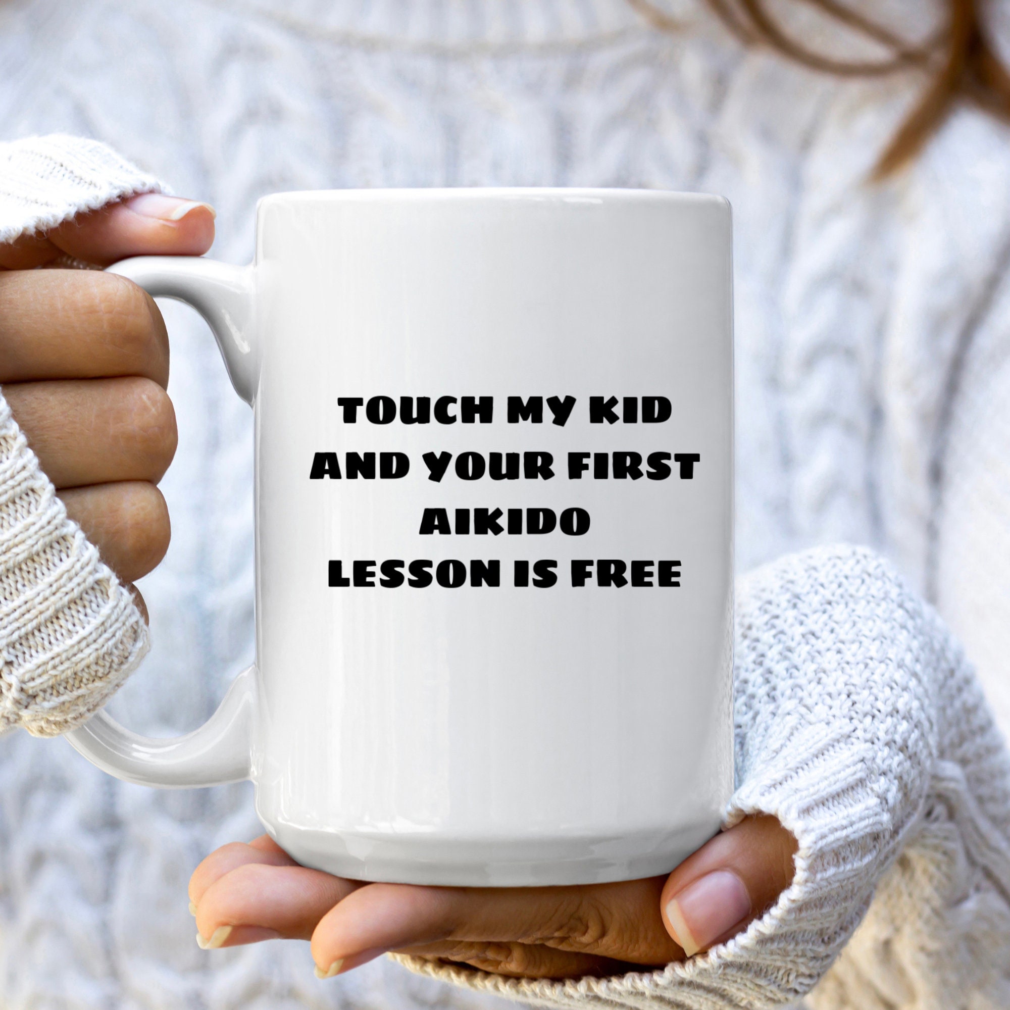 J Peux Pas J Ai Aïkido - Idée Cadeau Aikido Mugs Avec Interieur Colore P13984724