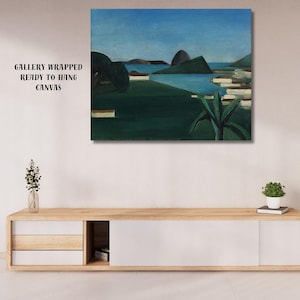 Rio de Janeiro By Tarsila do Amaral Quality Fine Art Print Abaporu By Tarsila do Amaral Framed Canvas Wall Art Tarsila do Amaral Poster