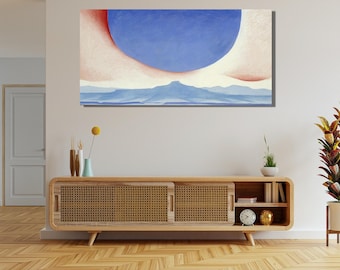 Georgia O'Keeffe Pedernal Landscape Canvas Print, Ready to Hang