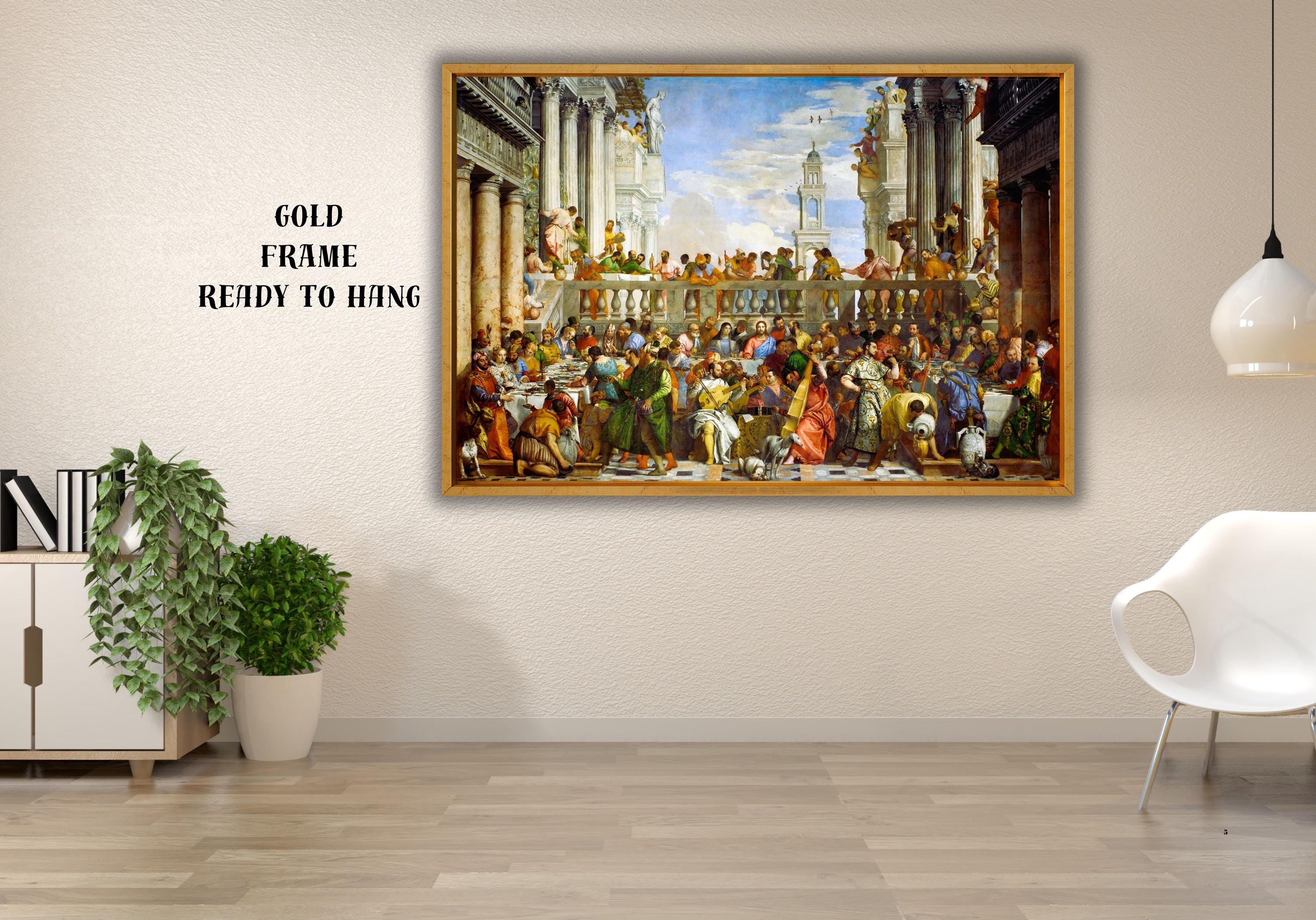 The Wedding at Cana Canvas Wall Art, Paolo Veronese Reproduction