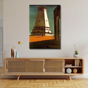 The Nostalgia of the Infinite by Giorgio De Chirico Canvas Wall Art,Giorgio De Chirico Poster,