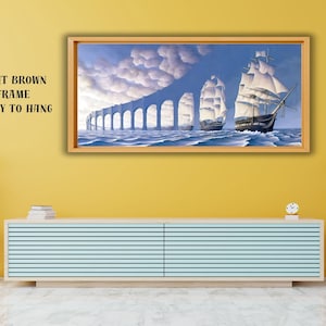 Rob Gonsalves Sun Sets Sail New Print On Canvas Gift Home Decor Wall Painting Ready to Hang Canvas Print Wall Art Poster, sonnensegel Print