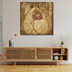 Margaret Macdonald Mackintosh Creation of the Glasgow Fours Ready To Hang Canvas,Margaret Macdonald Poster,Margaret Macdonald Canvas Poster