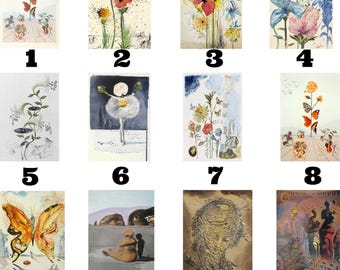 Custom Salvador Dali Wall Art Create Your Own Canvas Choose 1 of from Dali Flowers Artworks Leave a Message Canvas Wall Art