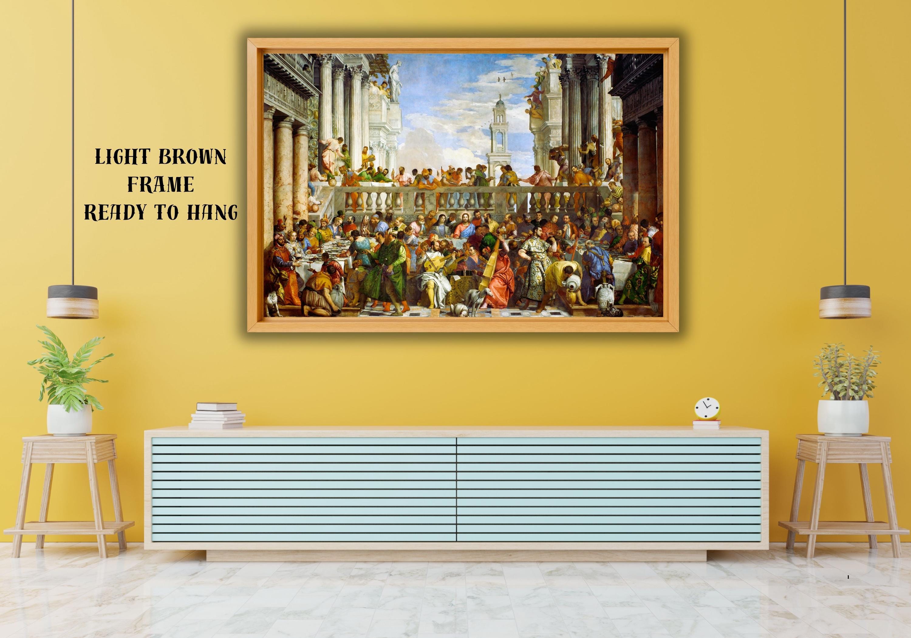 The Wedding at Cana Canvas Wall Art, Paolo Veronese Reproduction