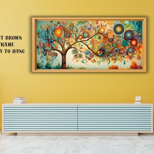 Gustav Klimt The Tree of Life,Gustav Klimt Style The Tree of Life Canvas ,Gustav Klimt Wall Art,Gustav Klimt Artwork Canvas,Ready To Hang