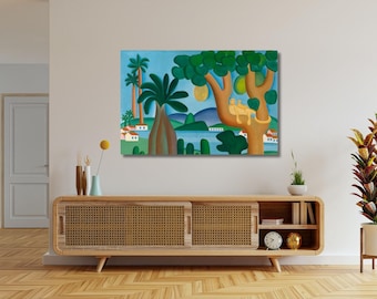 TARSILA DO AMARAL: 「A Cuca」。オリジナル展覧会ポスター、2009 年