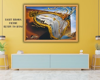 Canvas or Print - Melting Watch, 1954 by Salvador Dali - Etsy 日本