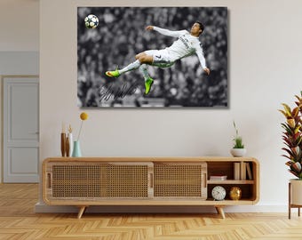 Cristiano Ronaldo Ready To Hang Canvas,Cristiano Ronaldo Poster,Cristiano Ronaldo Canvas,Cristiano Ronaldo Print,Cristiano Ronaldo Poster