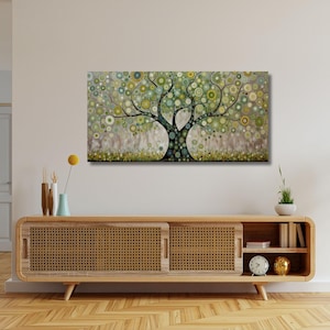 Gustav klimt the tree of life CANVAS Tree Life Art, Klimt Gift Canvas, The Tree Of Life Canvas, Tree Life Canvas Art gift Christmas Gift