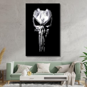 Marvel&#39;s The Punisher Movie Poster,Marvel&#39;s The Punisher Classic Movie Poster,Classic Movie Canvas,Punisher Canvas,Punisher Poster,Punisher