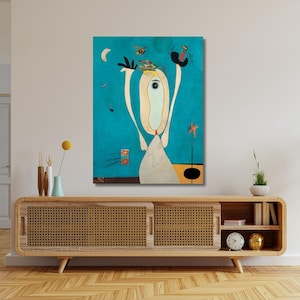 Joan Miro Print,Exhibition Poster,JOAN MIRO Metamorphosis 1936 Poster Art Canvas,Surrealism Art,Office Room Decor,Abstract Modern Wall Art